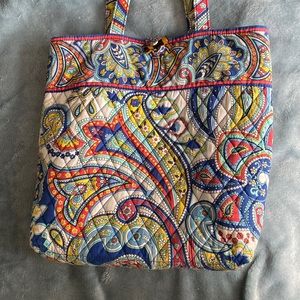 Vera Bradley Retired Pattern Marina Paisley Large Tote Bag